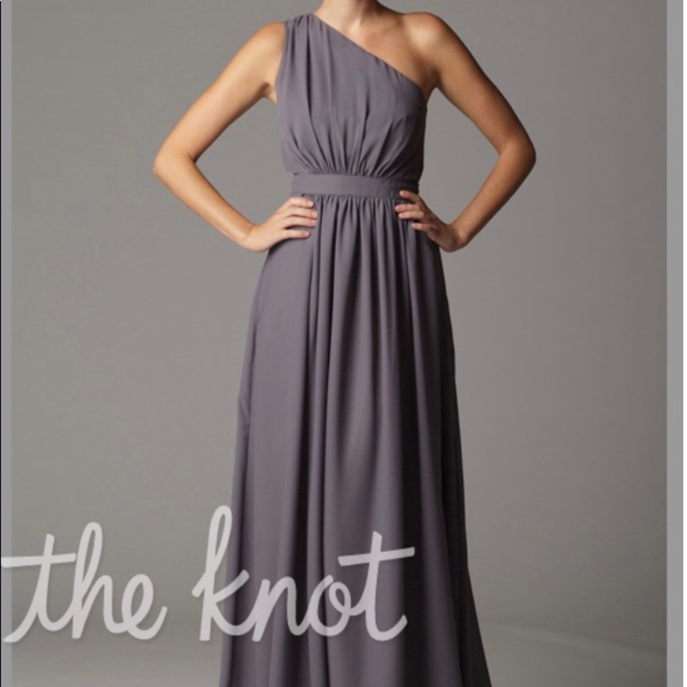 Aria one-shoulder long dress